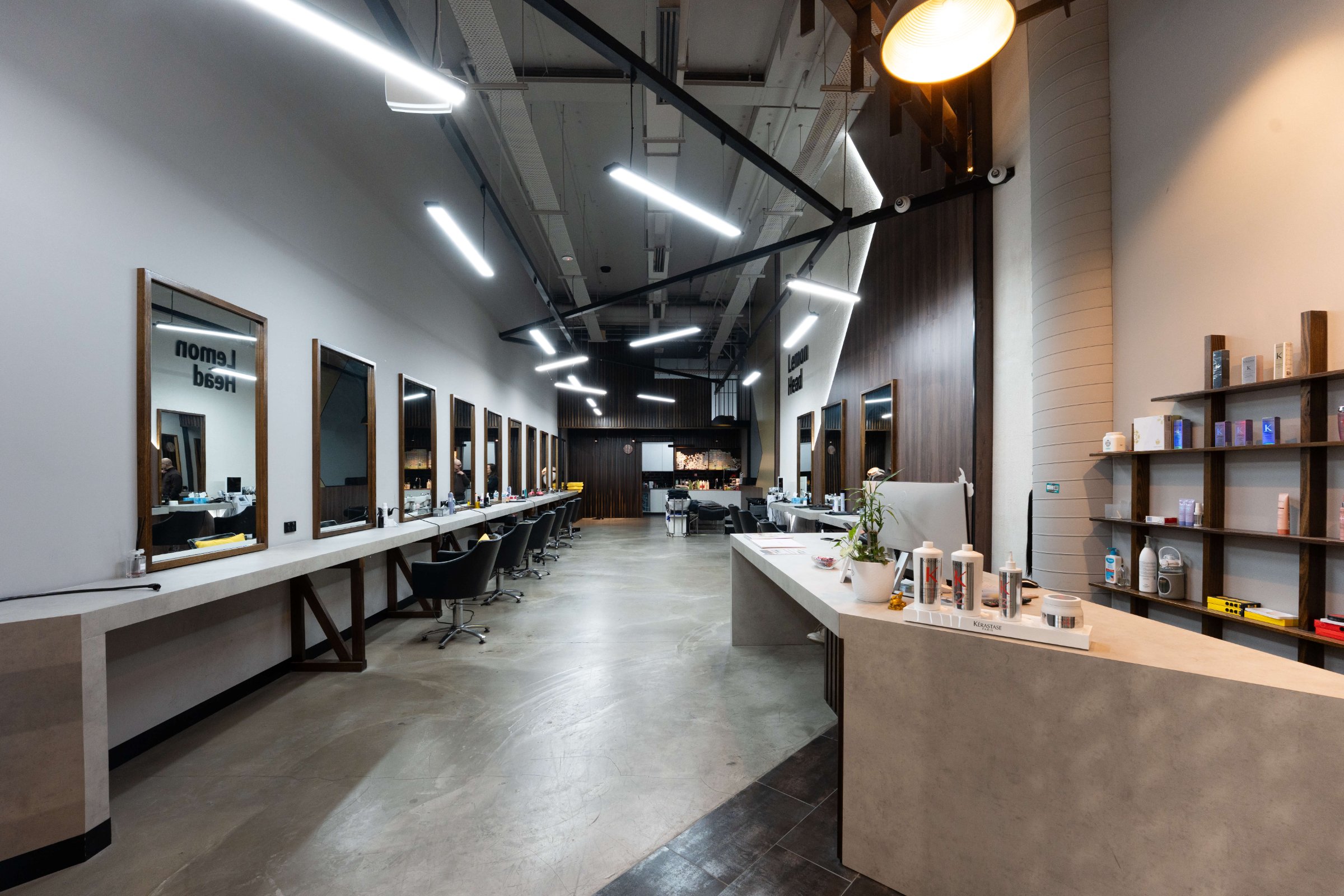 Lemon Head — salon interior