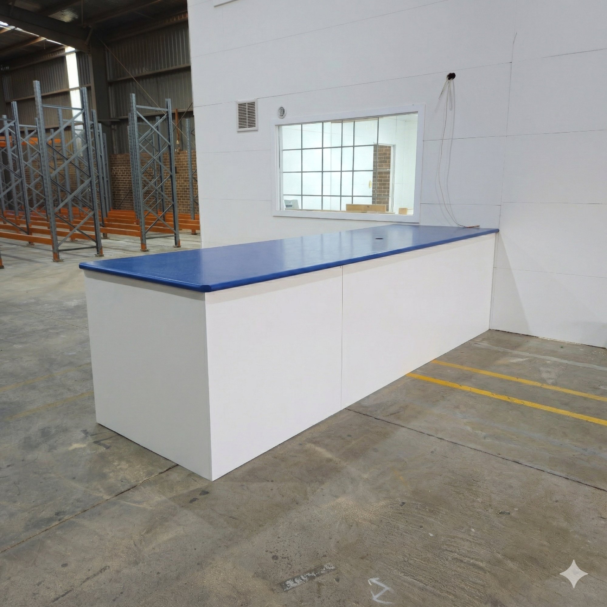 Plumbers Co-op — trade counter and warehouse racking
